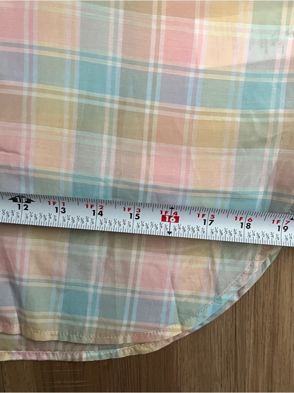 J Crew Women's Pastel Plaid Ruffle Neck Silk Blend Button Down Top Size S NWT - Picture 11 of 12